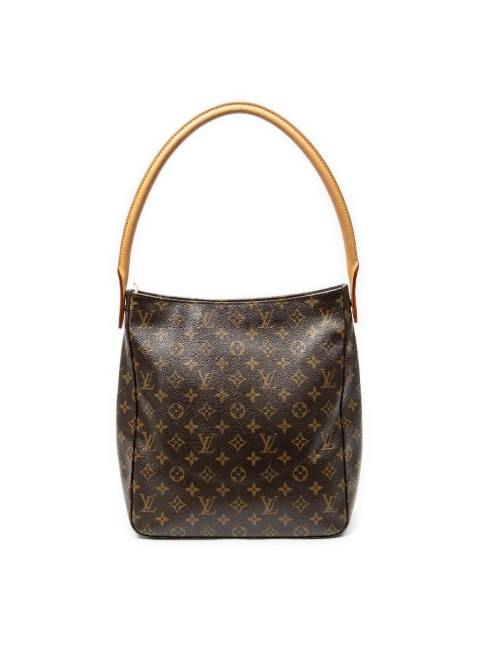 Louis Vuitton Looping Brown Monogram Canvas Shoulder Bag
